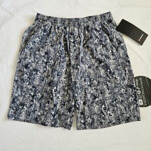 Lululemon Bowline Short 8" FGLN Flower Glide Grey Blue Men's Size XSmall